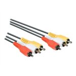 Philips swv2966w - cble vido / audio - vido / audio composite - rca mle pour rca mle - blind