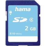 Photo memory card (sd for photo / class 4, 2 gb - 10 mb / s) blue