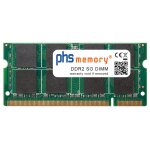 Phs - memory sp142092 module de m�moire 2 go 1 x 2 go ddr2 200 - pin so - dimm