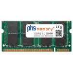 Phs - memory sp204653 module de m�moire 2 go 1 x 2 go ddr2 200 - pin so - dimm