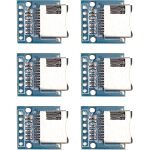 Pial - 6 pièces mini module de carte sd module d'extension de stockage micro sd module de lecteur de ... Pial - 6 pièces mini module de carte sd module d'extension de stockage micro sd module de lecteur de ...
