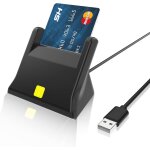 Pial - lecteur carte identit belge - lecteur carte a puce usb - aucun pilote requis - led d'etat d'alimentati ...