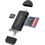 Pial - lecteur de carte sd (4 en 1) type c micro lightning usb jack accessoire tf flash drive appareil ...