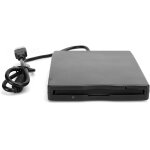 Pial - lecteur de disquette portable usb externe, lecteur de disquette portable lecteur de carte 3, 5 ...