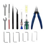 Pices d'imprimante 3d durables, accessoires d'imprimante 3d en mtal, kit d'outils de nettoyage, kit ...