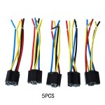 Pices de rechange pour connecteur de voiture, 5 pices, tanche, cinq broches, durable, pratique, harnais, ...