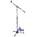 Pied de micro t�l�scopique chrom� kms - 100 - k + cl� usb 32g