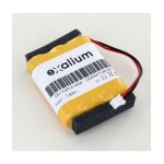 Pile lithium 3. 6v 7. 8ah pour clavier tactile clt 8000 tyxal +