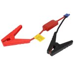 Pince crocodile pour dmarreur diabtique 12v, pour voiture, camion, batterie d'urgence, pinces de cble ...