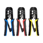 Pince  sertir le cble lan du rseau ethernet, pince  dnuder le cble  cliquet, pince  sertir les ...