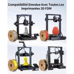 Pla filament 1. 75mm 1kg (2. 2lb) précision dimensionnelle + / - 0. 02mm filament d'imprimante 3d bobine ... Pla filament 1. 75mm 1kg (2. 2lb) précision dimensionnelle + / - 0. 02mm filament d'imprimante 3d bobine ...