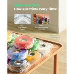 Pla filament 1. 75mm, refill filament imprimante 3d, prcision dimensionnelle 1. 75 + / - 0. 02mm, compatible ...