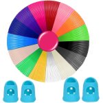 Pla de filament de stylo 3d, 1. 75mm recharges stylo a impression 3d, 15 couleurs filament stylo 3d, ...