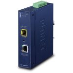 Planet industrial 1 - port convertisseur de support réseau interne bleu Planet industrial 1 - port convertisseur de support réseau interne bleu