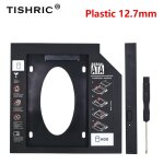 Plastique 12. 7 mm - boîtier pour disque dur ssd sata 3. 0, adaptateur optibay 2. 5 pour ordinateur ... Plastique 12. 7 mm - boîtier pour disque dur ssd sata 3. 0, adaptateur optibay 2. 5 pour ordinateur ...