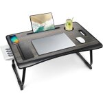 Plateau pour ordinateur portable, table de lit, support pour ordinateur portable, support de lecture ...