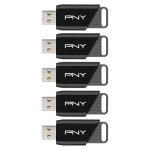 Pny attach� x - cl� usb - 64 go - usb 3. 2 gen 1 (pack de 5)