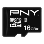 Pny performance plus - carte mmoire flash - 16 go - class 10 - micro sdhc