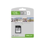 Pny elite - carte mmoire flash - 128 go - uhs - i u1 / class10 - sdxc uhs - i