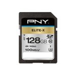Pny elite - x - carte mmoire flash - 128 go - uhs - i u3 / class10 - sdxc uhs - i