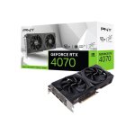 Pny geforce rtx 4070 12gb - verto dual fan edition - carte graphique - geforce rtx 4070 - 12 go gddr6x ...