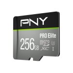 Pny pro elite - carte mmoire flash (adaptateur microsdxc vers sd inclus(e)) - 256 go - a1 / video class ...