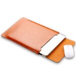 Pochette en cuir et tapis de souris 2 en 1 pour xiaomi macbook air, housse pour ordinateur portable, ...