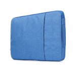 Pochette effet jean 15  pour mac pc housse protection sacoche ordinateur portable 15 pouces - bleu