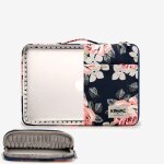 Pochette pour ordinateur portable, pochette imprim�e pour macbook, acer, hp - for 12  - fleur bleue
