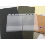 Pochette  rabat en pvc a6 ,  pochette de collection pour ordinateur portable  feuilles mobiles  6 ...