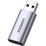 Polki - carte son externe adaptateur usb audio vers 3, 5 mm jack compatible avec pc ordinateur portable ...