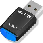 Polki - cl wifi 6 ax900 adaptateur usb sans fil entre de gamme, double bande 5. 8g 2. 4g pc internet ...