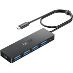 Polki - hub usb c vers 4 ports usb 3. 0, adaptateur hub multiport usb c(thunderbolt 3), extension hub ... Polki - hub usb c vers 4 ports usb 3. 0, adaptateur hub multiport usb c(thunderbolt 3), extension hub ...