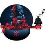 Polki - pack star wars cadeaux de dark vador, porte - cls et cl usb original 32 go + tapis de souris ...
