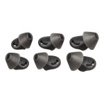 Poly - embout auriculaire pour casque bluetooth - moyen - noir (pack de 2) - pour poly voyager 6200