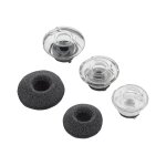 Poly - kits d'embouts auriculaires pour casque - petit - noir (pack de 3)