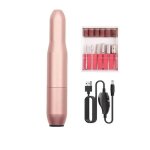Ponceuse pour ongles machine de manucure cable usb rose model : df102