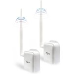 Pont sans fil point  point accs sans fil longue distance 2, 4 g wifi pont prend en charge 800 m de ...