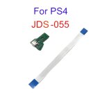 Port de chargement usb, carte de prise pour contrleur de ps4 avec cble  12 broches