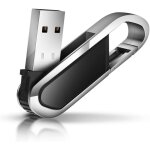Porte - cls usb (64 go noir) 2 pices