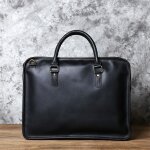 Porte - documents en cuir pour hommes , sac à main rétro, couche supérieure en cuir de vache, sacoche ... Porte - documents en cuir pour hommes , sac à main rétro, couche supérieure en cuir de vache, sacoche ...