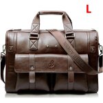 Porte - documents en cuir noir pour hommes, sac  main d'affaires, sacoches vintage, sac  bandoulire ...