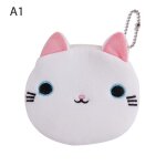Porte monnaie en peluche pour femmes, mignon, animal, fermeture �clair, pour enfants, filles, c�ble usb, ...