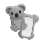 Porte - monnaie sans contact avec coque modle koala money walkie gris