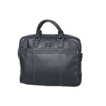 Porte - ordinateur katana cuir de vachette grain 69357 - bleu