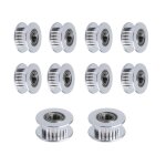 Poulie de renvoi gt2 20 dents, alésage de 5mm gt2 idler pulley 20t pour courroie de distribution de 6mm ... Poulie de renvoi gt2 20 dents, alésage de 5mm gt2 idler pulley 20t pour courroie de distribution de 6mm ...