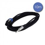Power acoustics cab 2046 - cble 10m - jack mono mle - speakon mle