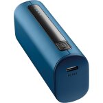 Power bank thunder 5000 extra kompaktes ladegert mit 12 w mit usb - c - anschluss - farbe blau