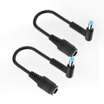 Power supply cable for hp 7. 4 x 5 mm to 4. 5 x 3 mm plug adapter / converter cable for hp stream spectre ...