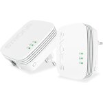 Powerline 1000 kit mini - duo prises cpl - kit cpl - 1000 mbps - compatible toute box / routeur - 1 port ...